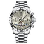 Swiss Bodaqia Authentic New Waterproof Luminous Automatic Mechanical Men's Watch with Calendar Multi-Function Mechanical Timepiece - Image 2