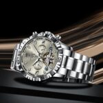 Swiss Bodaqia Authentic New Waterproof Luminous Automatic Mechanical Men's Watch with Calendar Multi-Function Mechanical Timepiece - Image 7