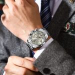 Swiss Bodaqia Authentic New Waterproof Luminous Automatic Mechanical Men's Watch with Calendar Multi-Function Mechanical Timepiece - Image 9