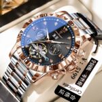 Swiss Bodaqia Authentic New Waterproof Luminous Automatic Mechanical Men's Watch with Calendar Multi-Function Mechanical Timepiece - Image 14