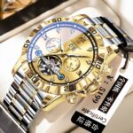 Swiss Bodaqia Authentic New Waterproof Luminous Automatic Mechanical Men's Watch with Calendar Multi-Function Mechanical Timepiece - Image 16